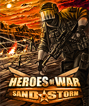 Heroes of War: Sand Storm Скачать бесплатно игру Герои войны: Песчаная буря - java игра для мобильного телефона