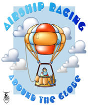 Airship Racing: Around the Globe Скачать бесплатно игру Гонки на шарах: Вокруг Земли - java игра для мобильного телефона