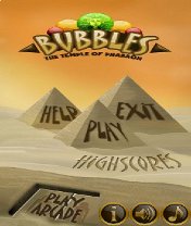 Bubbles The Temple of Pharaoh Скачать бесплатно игру Пузыри храма фараона - java игра для мобильного телефона