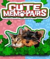Cute Memo Pairs Скачать бесплатно игру Милые котята и щеночки - java игра для мобильного телефона
