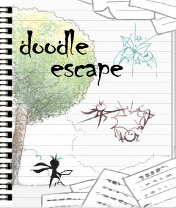 Doodle Escape Скачать бесплатно игру Побег дудла - java игра для мобильного телефона