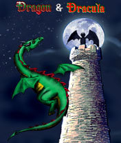 Dragon and Dracula Скачать бесплатно игру Дракон и Дракула - java игра для мобильного телефона