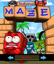 Maze Indiana Скачать бесплатно игру Лабиринт индиана - java игра для мобильного телефона