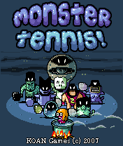 Monster Tennis Скачать бесплатно игру Монстр теннис - java игра для мобильного телефона