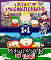 South Park Pack: Double Trouble Скачать бесплатно игру Южный парк: Двойная проблема - java игра для мобильного телефона