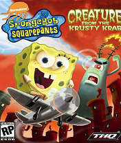 Sponge Bob: Creature From The Krusty Krab Скачать бесплатно игру Губка Боб: Создание из красти краба - java игра для мобильного телефона