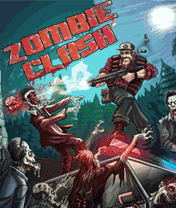 Zombie Clash Скачать бесплатно игру Стычка с зомби - java игра для мобильного телефона
