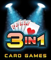 3 in 1 Card Games Скачать бесплатно игру Карточные игры 3 в 1 - java игра для мобильного телефона
