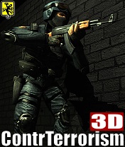 3D Contr Terrorism +Touch Screen Скачать бесплатно игру 3D Контр-терроризм +Touch Screen - java игра для мобильного телефона