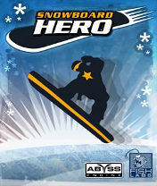 Snowboard Hero Скачать бесплатно игру Герой сноуборда - java игра для мобильного телефона