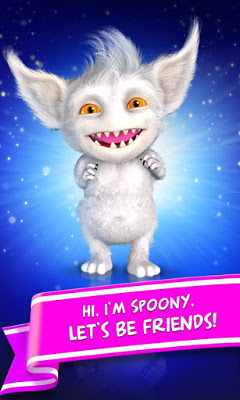 Скриншот игры Talking Spoony для Android. Скриншот игры Talking Spoony для Android.