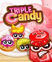 Скачать Triple candy бесплатно на телефон Тройные конфеты - java игра
