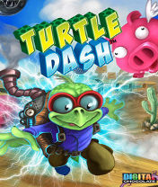 Turtle Dash Скачать бесплатно игру Бросок черепахи - java игра для мобильного телефона